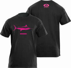 Flying Fisherman - T1716BXXL - Unisex 2X Large Textured Cotton Short sleeve Graphic T-shirt Work Shirt
