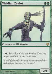 Viridian Zealot - Foil