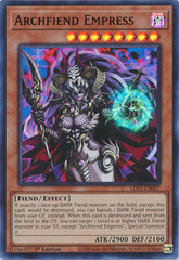 Archfiend Empress (Red) - LDS3-EN007 - Ultra Rare - 1st Edition