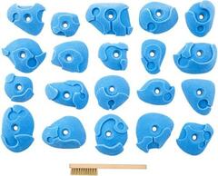 eGrips - Drop Art Climbing Footholds - Set of 20 - BLUE