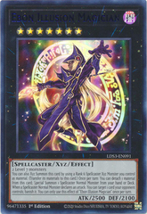 Ebon Illusion Magician (Blue) - LDS3-EN091 - Ultra Rare - 1st Edition