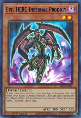 Evil HERO Infernal Prodigy (Blue) - LDS3-EN024 - Ultra Rare - 1st Edition