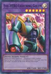 Evil HERO Lightning Golem (Blue) - LDS3-EN028 - Ultra Rare - 1st Edition