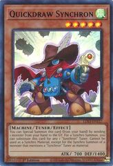 Quickdraw Synchron (Blue) - LDS3-EN117 - Ultra Rare - 1st Edition