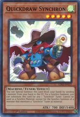 Quickdraw Synchron (Red) - LDS3-EN117 - Ultra Rare - 1st Edition