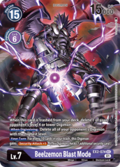 Beelzemon Blast Mode - EX2-074 - SR - Alternate Art