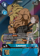 Leomon - EX2-017 - SR - Alternate Art