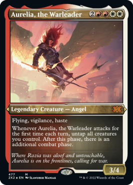 Aurelia, the Warleader - Foil Etched