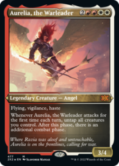 Aurelia, the Warleader - Foil Etched (477)