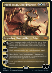 Nicol Bolas, God-Pharaoh - Foil Etched