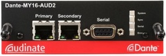 Yamaha DANTE-MY16-AUD2 16-channel Dante Network I/O Card