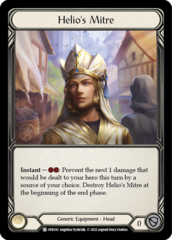 Helio's Mitre - Cold Foil