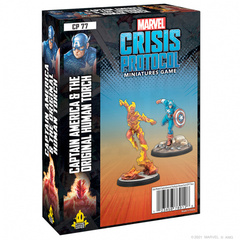 Marvel Crisis Protocol: Captain America & The Original Human Torch