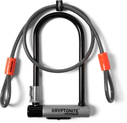 Kryptonite - New-U KryptoLok Standard U-Lock with Cable