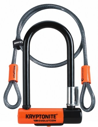 Kryptonite - Evolution Mini U-Lock with Flex Cable