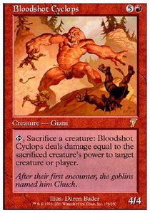 Bloodshot Cyclops - Foil