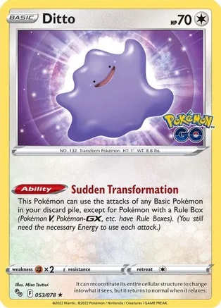 Ditto - 053/078 - Holo Rare