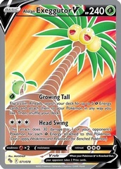 Alolan Exeggutor V (Full Art) - 071/078 - Ultra Rare