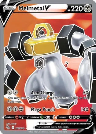 Melmetal V (Full Art) - 075/078 - Ultra Rare