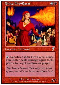 Ghitu Fire-Eater - Foil