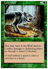 Lone Wolf - Foil