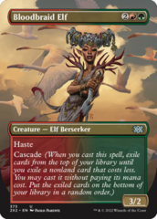 Bloodbraid Elf (Borderless) - Foil