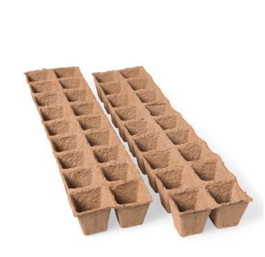 2” Square Biodegradable Pots, 36 Cells