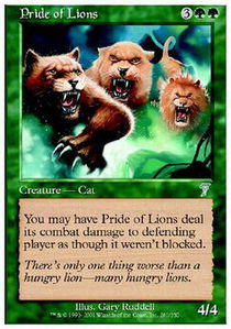 Pride of Lions - Foil