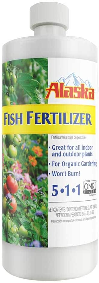 Lilly Miller 100099247 Quart Fish Emul Fertilizer, 1