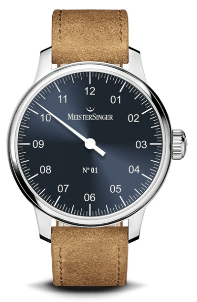 MeisterSinger - N°01 - Sunburst Steelblue