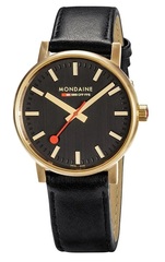 Mondaine - Official Swiss Railways Evo2 Gold Large Case Watch - MSE.40122.LB