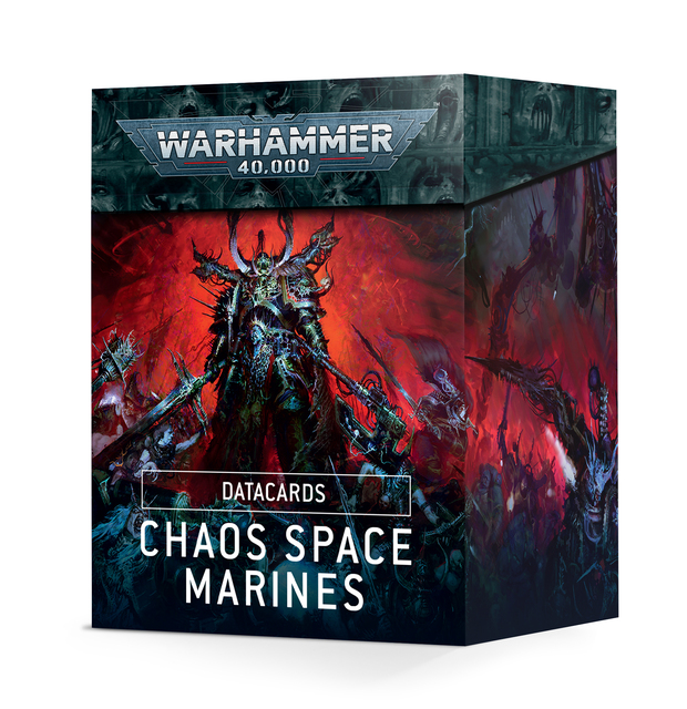 Datacards: Chaos Space Marines (French)