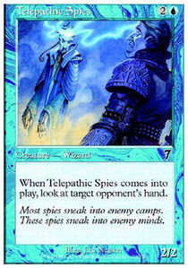 Telepathic Spies - Foil