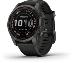 Garmin - fenix 7S Sapphire Solar Multisport GPS Watch