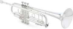 Bach LT180 Lightweight Stradivarius Professional Bb Trumpet - Silver-Plated