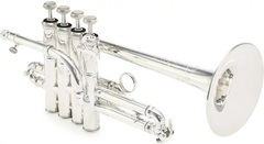 Bach Artisan AP190S Professional Bb/A 4-valve Stradivarius Piccolo Trumpet - Silver-plated