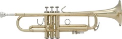 Bach LR180 Stradivarius Professional Bb Trumpet - Lacquer with Reversed Leadpipe