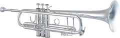 Bach LT180 Lightweight Stradivarius Professional Bb Trumpet - Silver-Plated with 72 Bell