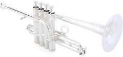 Yamaha YTR-9835 Professional Bb/A 4-valve Piccolo Trumpet - Silver-plated