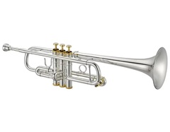 XO 1624S-R Professional C Trumpet with Reverse Leadpipe - Silver-plated