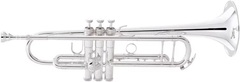 King 1117 Ultimate Marching Bb Trumpet - Silver-Plated