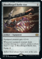 Bloodforged Battle-Axe - Foil