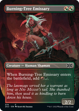 Burning-Tree Emissary - Borderless