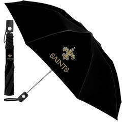 WinCraft Sports - A0370015 - Officially Licensed New Orleans Saints Auto Folding Umbrella