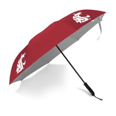 Fabrique Innovations - CBRLAWAST - Washington State Cougars 32-in Automatic Golf Umbrella