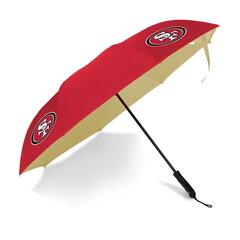 Fabrique Innovations - BRLASFR - San Francisco 49ers 32-in San Francisco 49ers Logo Automatic Golf Umbrella
