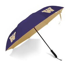 Fabrique Innovations - CBRLAWA - Washington Huskies 32-in Washington Huskie Logo Automatic Golf Umbrella