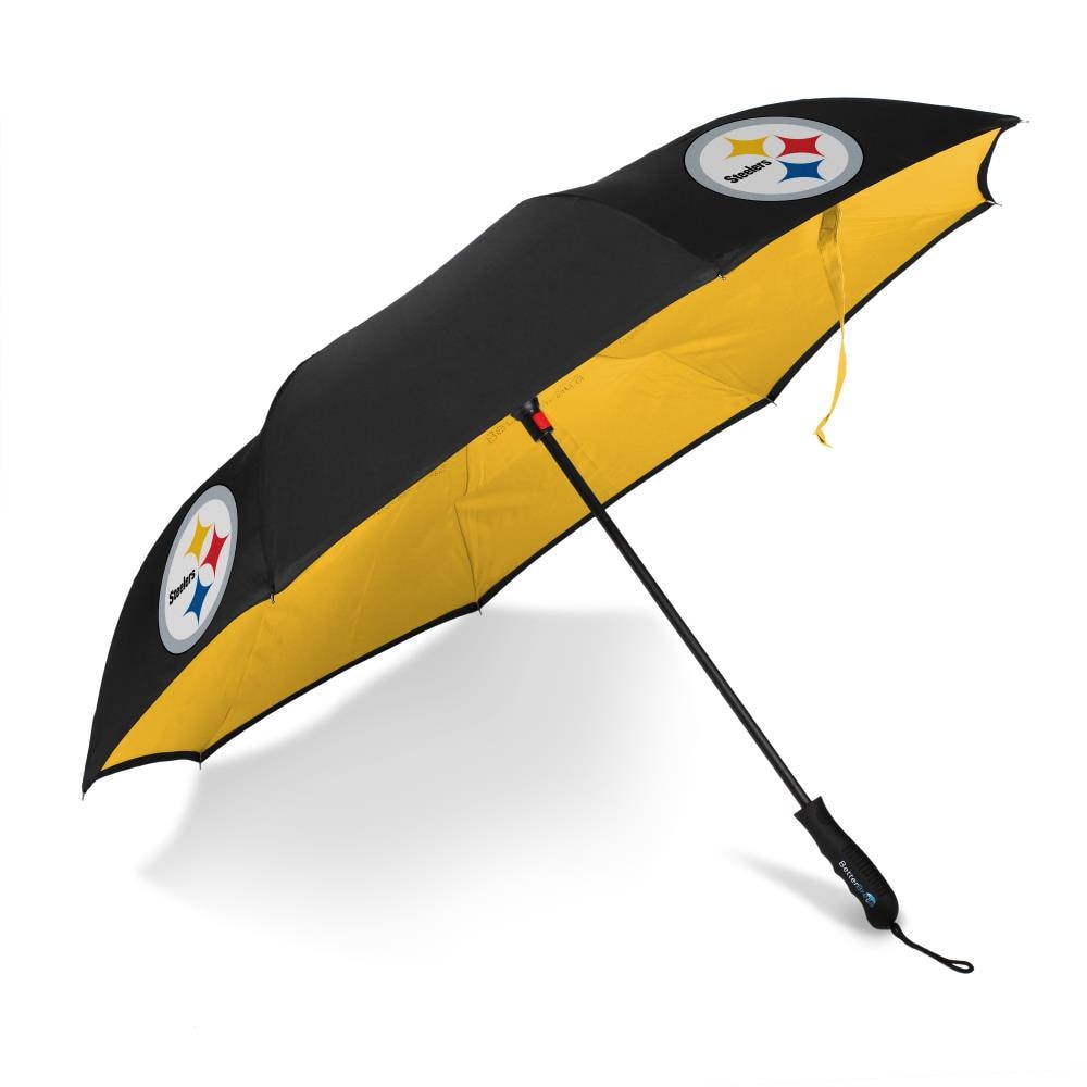 Fabrique Innovations - BRLAPIT - Pittsburgh Steelers 32-in Automatic Golf Umbrella