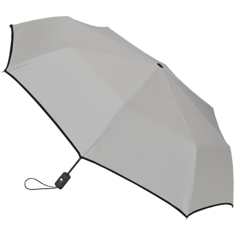 rainbrella - 48215-14 - 12.44-in Gray Automatic Compact Umbrella