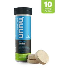 NUUN - Sport + Caffeine Hydration Tablets - 10 Servings - FRESH LIME